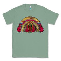 Sage lady of guadalupe rainbow Classic Tee - Jasminsmagicworld