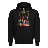Black brother elf Zipper Hoodie - MaliasSmallBusiness
