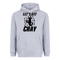 Heather Grey Let's Get Crazy Heavyweight Hoodie - Bettercallsaul