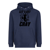 Navy Let's Get Crazy Heavyweight Hoodie - Bettercallsaul