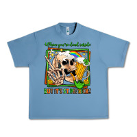 Pebble Blue when you're dead inside but it's st patricks Urban Heavy Tee - Jasminsmagicworld
