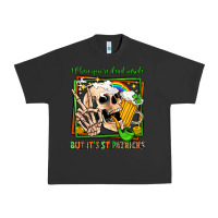 Pigment Black when you're dead inside but it's st patricks Urban Heavy Tee - Jasminsmagicworld