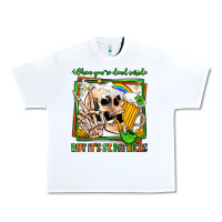 When You're Dead Inside But It's St Patricks Urban Heavy Tee | Teevron