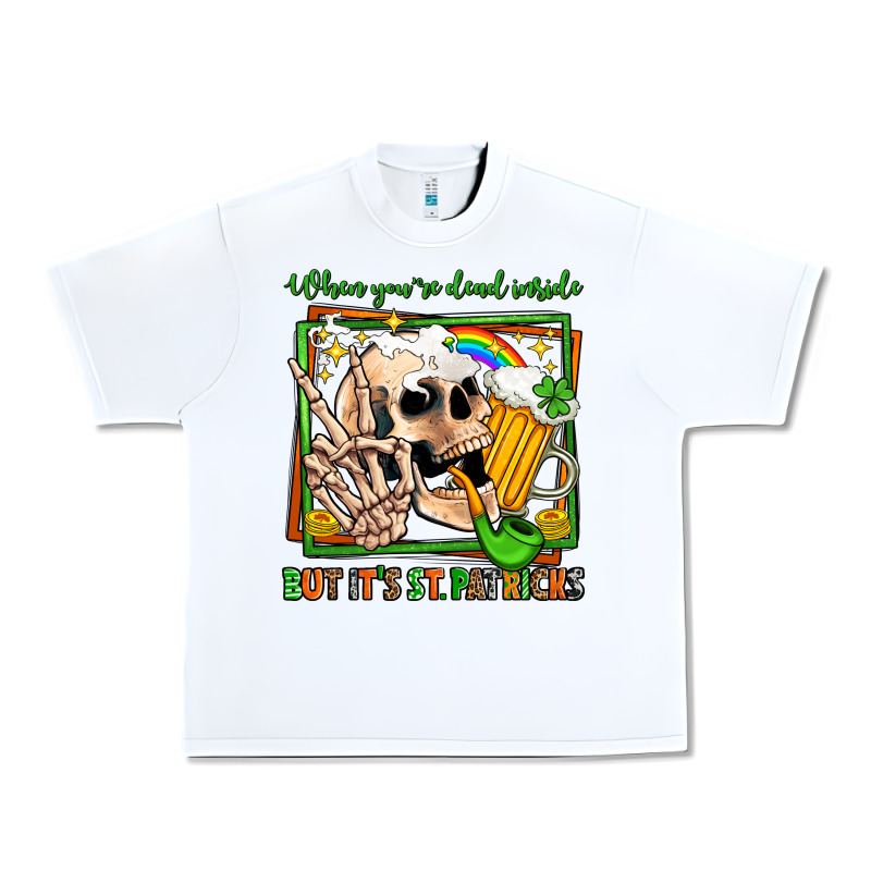 When You're Dead Inside But It's St Patricks Urban Heavy Tee by Jasminsmagicworld | Teevron