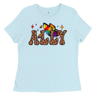 Baby Blue ally Ladies Tee - JahusDesignShop