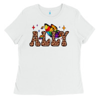 White ally Ladies Tee - JahusDesignShop