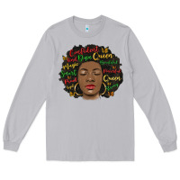 Moon Dust afro diva Long Sleeve Tee - MaliasSmallBusiness