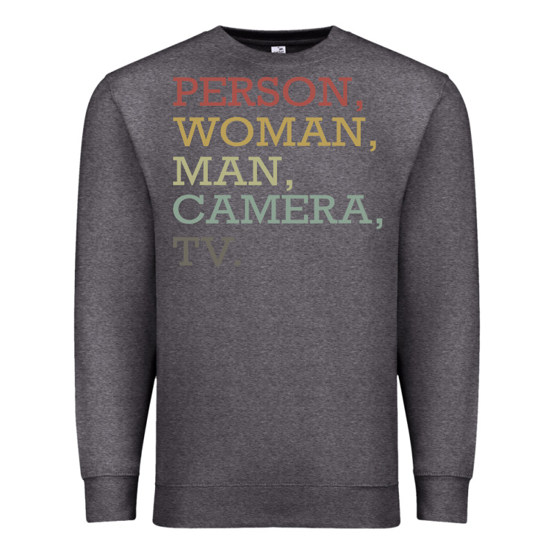 Person Woman Man Camera Tv Premium Sweatshirt by Bettercallsaul | Teevron
