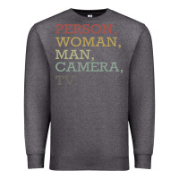 Charcoal Heather Person Woman Man Camera Tv Premium Sweatshirt - Bettercallsaul