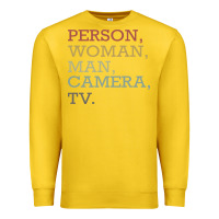 Lemon Person Woman Man Camera Tv Premium Sweatshirt - Bettercallsaul