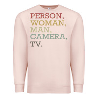 Pale Pink Person Woman Man Camera Tv Premium Sweatshirt - Bettercallsaul