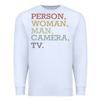 White Person Woman Man Camera Tv Premium Sweatshirt - Bettercallsaul