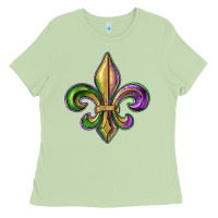 Matcha fleur de lis Ladies Tee - RanaPortraitStore