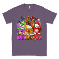 Lavender Happy Hallothanksmas coffee cups Classic Tee - NancyCooperArtShop