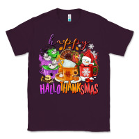 Plum Happy Hallothanksmas coffee cups Classic Tee - NancyCooperArtShop