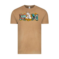 Vintage Camel goat mom serape leopard cowhide goat family Vintage Tee - Artiststas