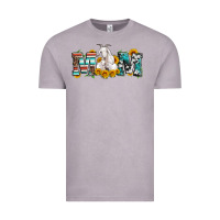 Vintage Zinc goat mom serape leopard cowhide goat family Vintage Tee - Artiststas