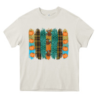 Cream thanksgiving brushstrokes Heavy Core Tee - RanaPortraitStore