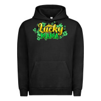 Pigment Black lucky mama st patricks Urban Hoodie - HowdyJamesFarm