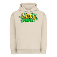 Pigment French Oak lucky mama st patricks Urban Hoodie - HowdyJamesFarm