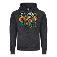 Vintage Black football hearts Vintage Hoodie - Jasminsmagicworld