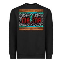 Black leopard lightning bolt mama mother's day tumbler Heavyweight Sweatshirt - Jasminsmagicworld