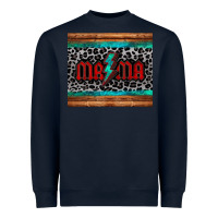 Navy leopard lightning bolt mama mother's day tumbler Heavyweight Sweatshirt - Jasminsmagicworld