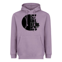 Lavender I Know I Play Like A Girl Try To Keep Up Heavyweight Hoodie - Bettercallsaul