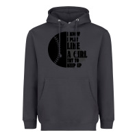 Smoke I Know I Play Like A Girl Try To Keep Up Heavyweight Hoodie - Bettercallsaul