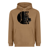 Toasted Coconut I Know I Play Like A Girl Try To Keep Up Heavyweight Hoodie - Bettercallsaul