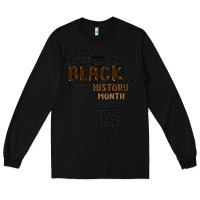 Black black history month Long Sleeve Tee - MaliasSmallBusiness