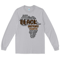 Moon Dust black history month Long Sleeve Tee - MaliasSmallBusiness