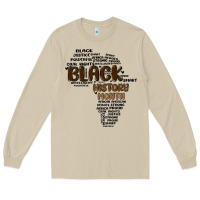 Mushroom black history month Long Sleeve Tee - MaliasSmallBusiness