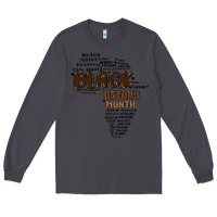 Smoke black history month Long Sleeve Tee - MaliasSmallBusiness