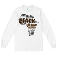 White black history month Long Sleeve Tee - MaliasSmallBusiness