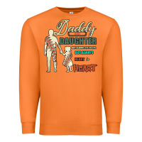 Carrot Daddy And Daughter Not Always Eye To Eye But Always Heart To Heart Premium Sweatshirt - Bettercallsaul