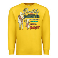 Lemon Daddy And Daughter Not Always Eye To Eye But Always Heart To Heart Premium Sweatshirt - Bettercallsaul