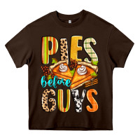 Chocolate Brown pies before guys Heavy Core Tee - Zillion Design Studio