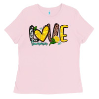 Bubblegum Pink love summer lemon Ladies Tee - Zillion Design Studio