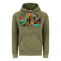 Vintage Olive joy with roaster Vintage Hoodie - AdoDesignShop