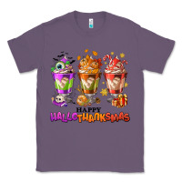 Lavender Happy Hallothanksmas coffee cups Classic Tee - NancyCooperArtShop