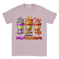 Lilac Happy Hallothanksmas coffee cups Classic Tee - NancyCooperArtShop