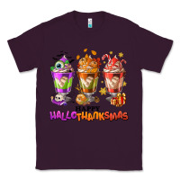 Plum Happy Hallothanksmas coffee cups Classic Tee - NancyCooperArtShop