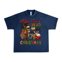 Navy when you're dead inside but it's christmas Urban Heavy Tee - Jasminsmagicworld
