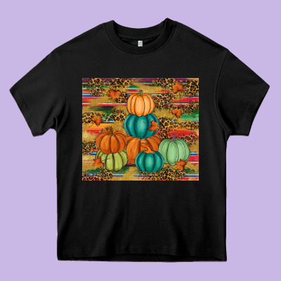 Pumpkin Heavy Core Tee Designed By Ranaportraitstore