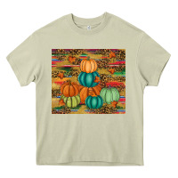 Mossy pumpkin Heavy Core Tee - RanaPortraitStore