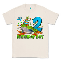 Natural birthday boy frog age 2 Classic Tee - LillyAllenDesigns