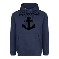 Navy Bier Kapitan Heavyweight Hoodie - Bettercallsaul