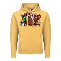 Vintage Mustard joy and horse Christmas Vintage Hoodie - AdoDesignShop