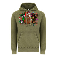 Vintage Olive joy and horse Christmas Vintage Hoodie - AdoDesignShop